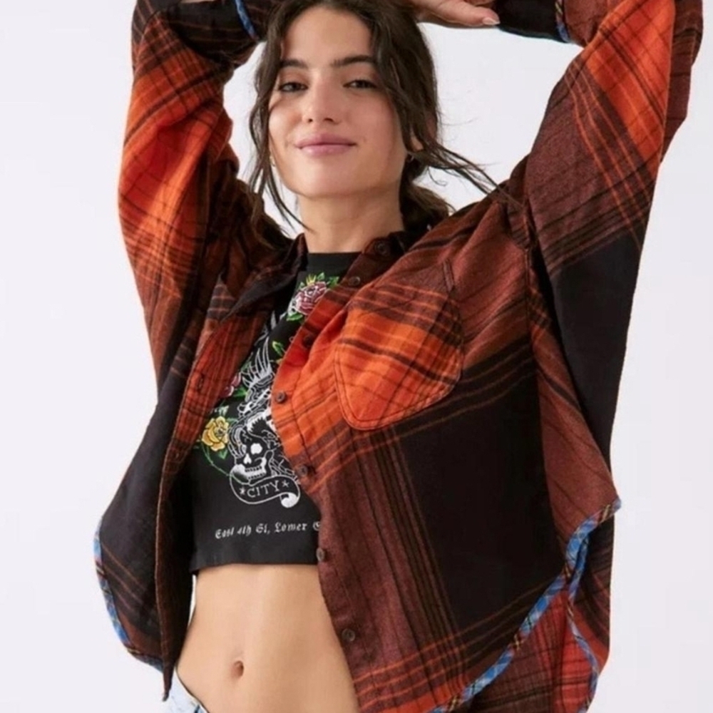 BDG Urban Outfitters Flannel Button Up Shirt